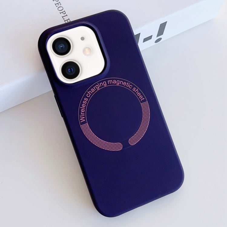 MagSafe Magnetic Liquid Silicone Phone Case, For iPhone 13, For iPhone 12