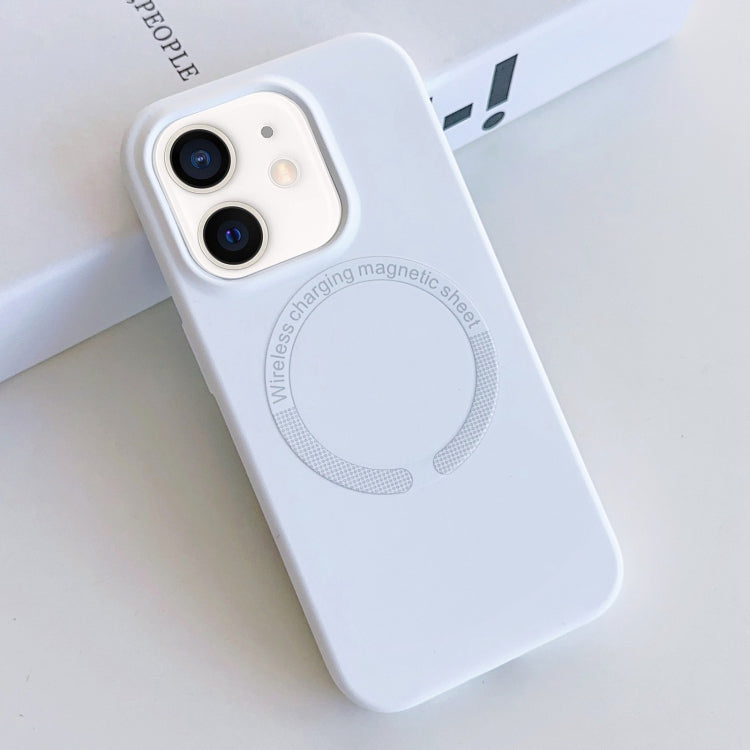 MagSafe Magnetic Liquid Silicone Phone Case, For iPhone 13, For iPhone 12