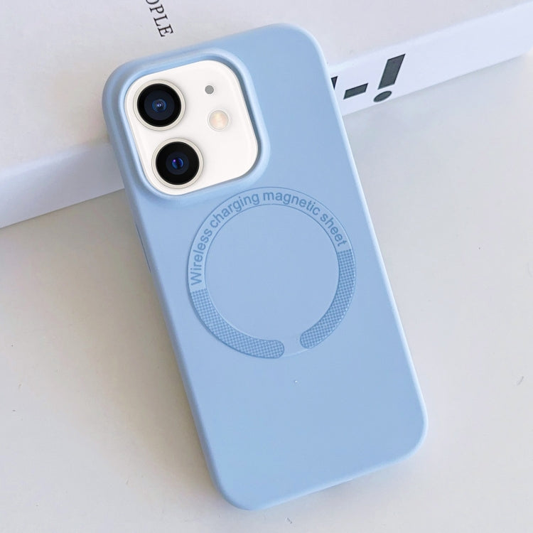 MagSafe Magnetic Liquid Silicone Phone Case, For iPhone 13, For iPhone 12