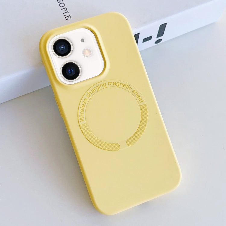 MagSafe Magnetic Liquid Silicone Phone Case, For iPhone 13, For iPhone 12