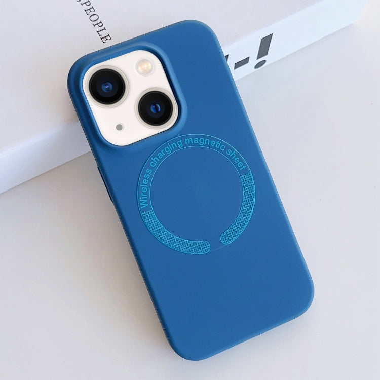 MagSafe Magnetic Liquid Silicone Phone Case, For iPhone 13, For iPhone 12