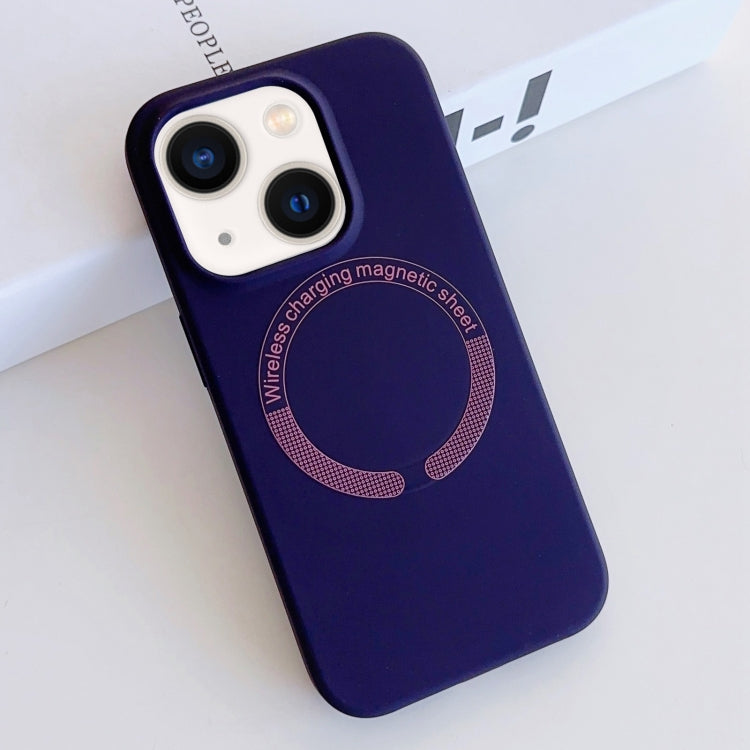 MagSafe Magnetic Liquid Silicone Phone Case, For iPhone 13, For iPhone 12