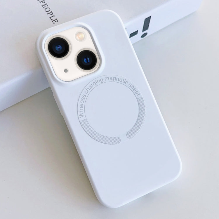 MagSafe Magnetic Liquid Silicone Phone Case, For iPhone 13, For iPhone 12