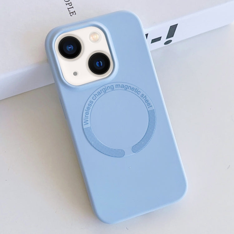 MagSafe Magnetic Liquid Silicone Phone Case, For iPhone 13, For iPhone 12