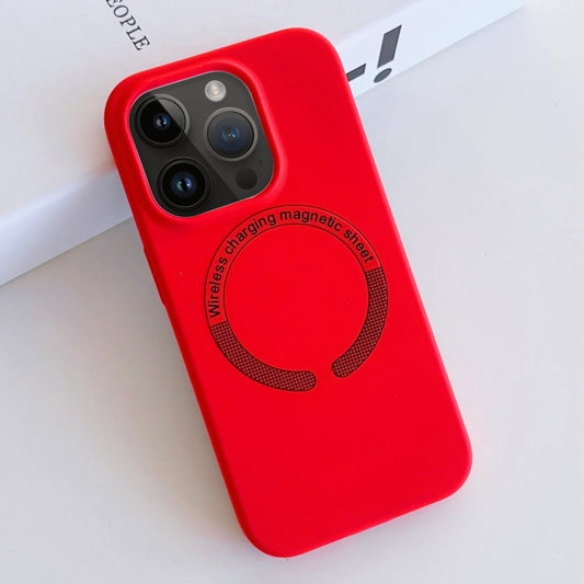 MagSafe Magnetic Liquid Silicone Phone Case, For iPhone 14 Pro, For iPhone 14 Pro Max