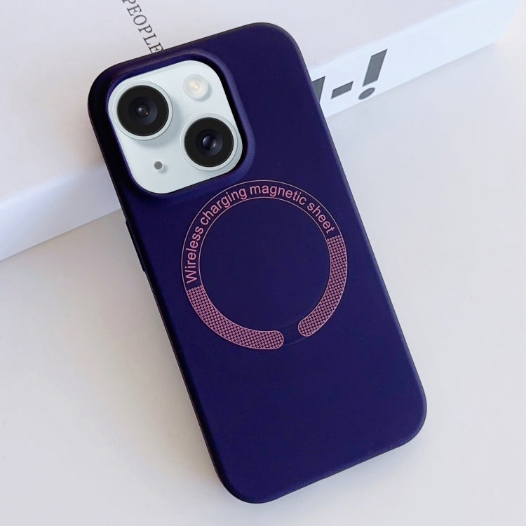 MagSafe Magnetic Liquid Silicone Phone Case, For iPhone 15 Plus, For iPhone 15