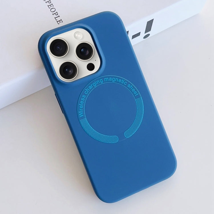 MagSafe Magnetic Liquid Silicone Phone Case, For iPhone 15 Pro Max, For iPhone 15 Pro