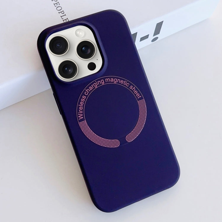 MagSafe Magnetic Liquid Silicone Phone Case, For iPhone 15 Pro Max, For iPhone 15 Pro