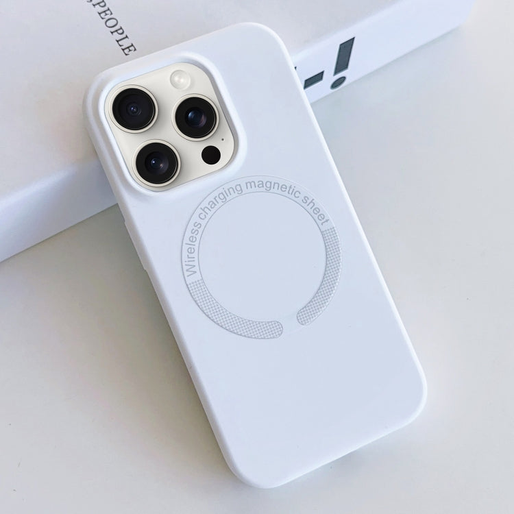 MagSafe Magnetic Liquid Silicone Phone Case, For iPhone 15 Pro Max, For iPhone 15 Pro