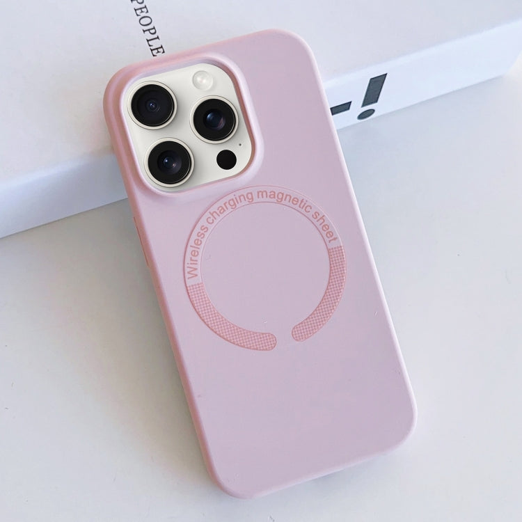 MagSafe Magnetic Liquid Silicone Phone Case, For iPhone 15 Pro Max, For iPhone 15 Pro