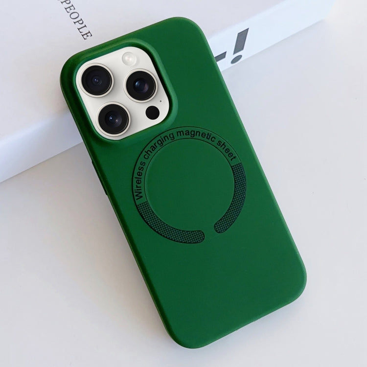 MagSafe Magnetic Liquid Silicone Phone Case, For iPhone 15 Pro Max, For iPhone 15 Pro