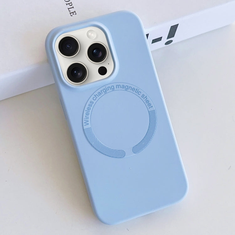 MagSafe Magnetic Liquid Silicone Phone Case, For iPhone 15 Pro Max, For iPhone 15 Pro