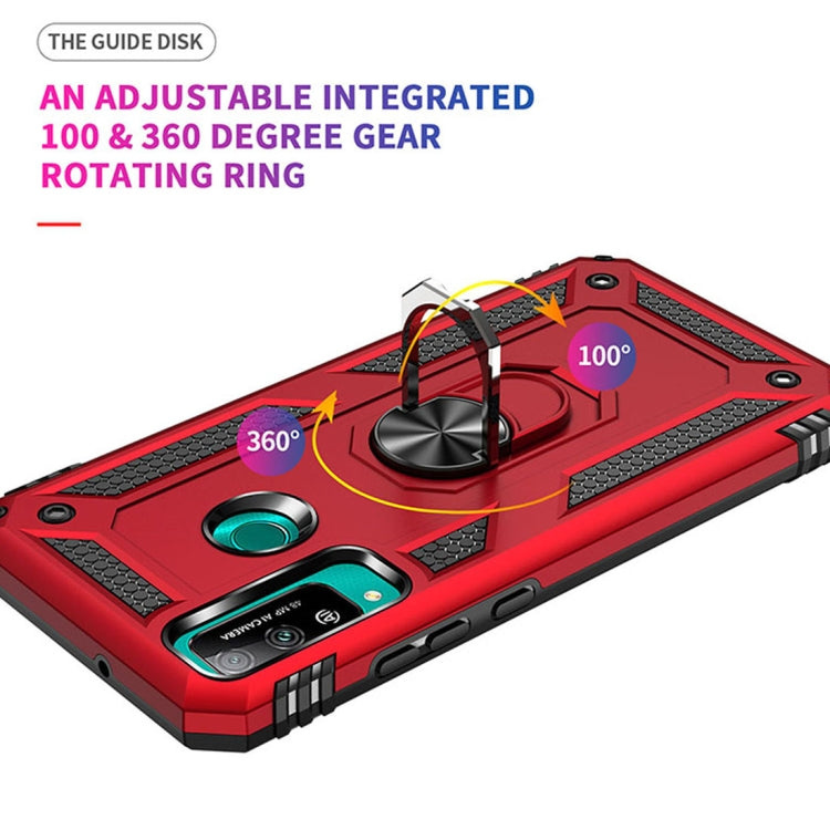 Shockproof TPU + PC Protective Case with 360 Degree Rotating Holder, For Xiaomi Redmi 9, For Huawei Y7p / P40 Lite E, For Samsung Galaxy Note20