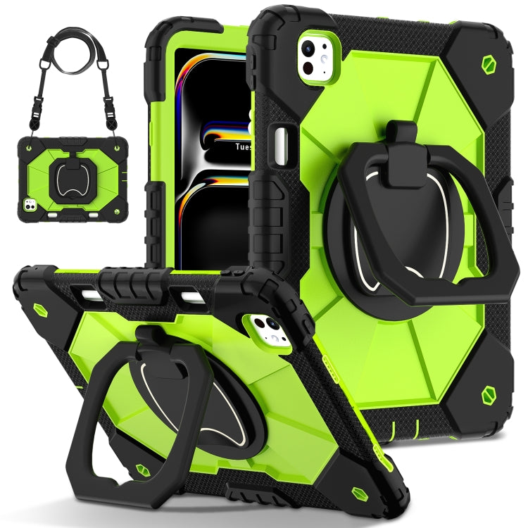 Contrast Color Robot Silicone Hybrid PC Tablet Case, For iPad mini 2024 / mini 6, For iPad Pro 13 2024