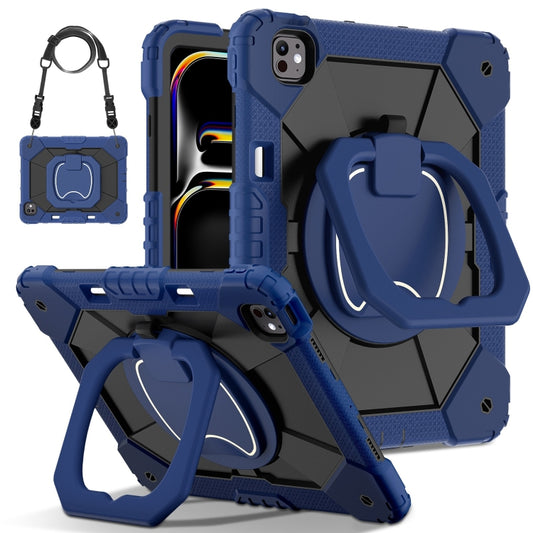 Contrast Color Robot Silicone Hybrid PC Tablet Case, For iPad mini 2024 / mini 6, For iPad Pro 13 2024
