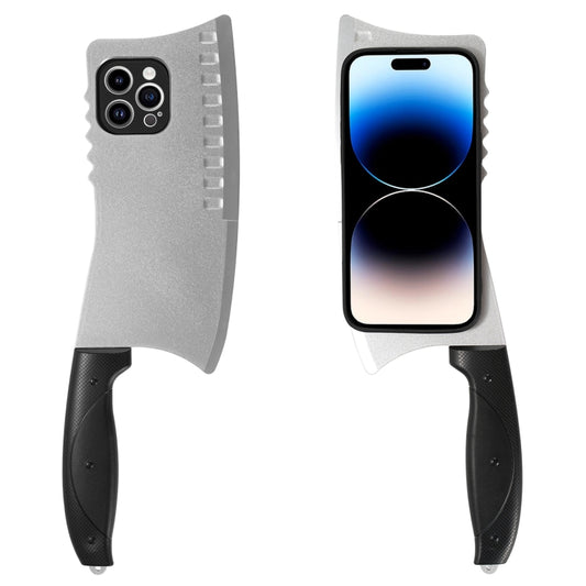 Simulated Kitchen Knife TPU + PC Phone Case, For iPhone 14 Pro, For iPhone 14 Pro Max, For iPhone SE 2022 / 2020 / 8 / 7, For iPhone 13 Pro Max, For iPhone 13 Pro, For iPhone 13