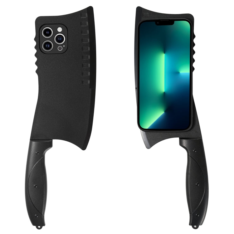 Simulated Kitchen Knife TPU + PC Phone Case, For iPhone 14 Pro, For iPhone 14 Pro Max, For iPhone SE 2022 / 2020 / 8 / 7, For iPhone 13 Pro Max, For iPhone 13 Pro, For iPhone 13
