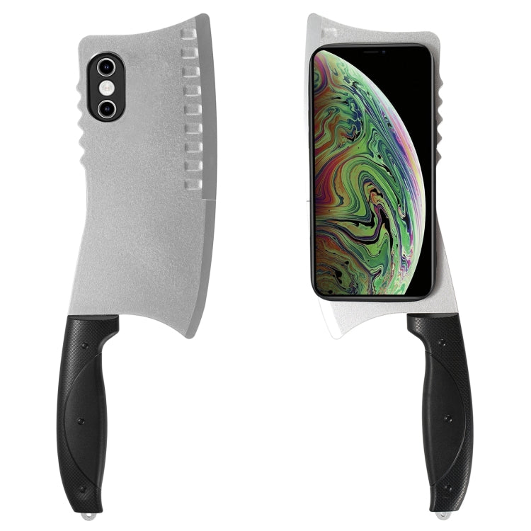 Simulated Kitchen Knife TPU + PC Phone Case, For iPhone 11, For iPhone 11 Pro, For iPhone X / XS, For iPhone XR, For iPhone XS Max, For iPhone 8 Plus / 7 Plus