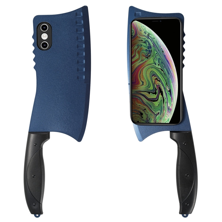 Simulated Kitchen Knife TPU + PC Phone Case, For iPhone 11, For iPhone 11 Pro, For iPhone X / XS, For iPhone XR, For iPhone XS Max, For iPhone 8 Plus / 7 Plus