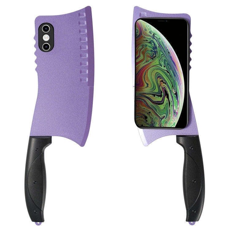 Simulated Kitchen Knife TPU + PC Phone Case, For iPhone 11, For iPhone 11 Pro, For iPhone X / XS, For iPhone XR, For iPhone XS Max, For iPhone 8 Plus / 7 Plus
