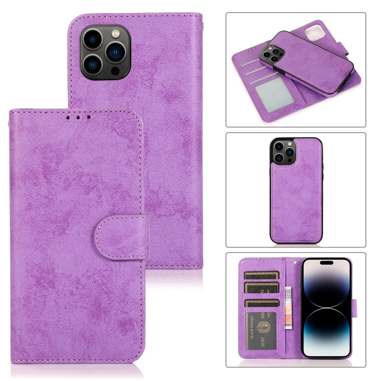 2 in 1 Detachable Phone Leather Case, For iPhone 15 Pro Max, For iPhone 15 Pro, For iPhone 15 Plus, For iPhone 15