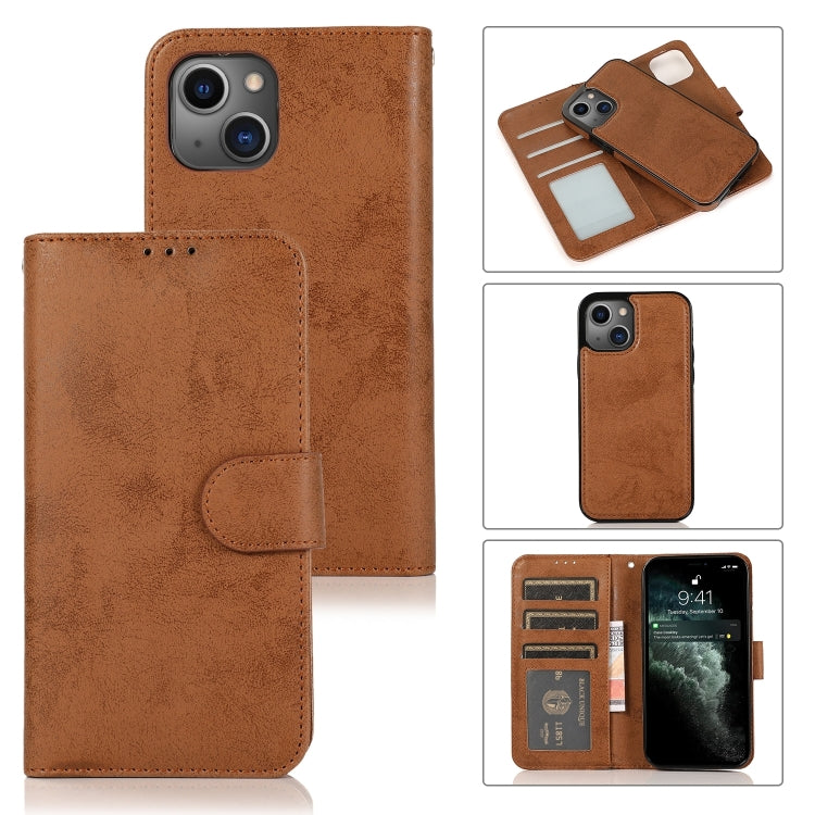 2 in 1 Detachable Phone Leather Case, For iPhone 15 Pro Max, For iPhone 15 Pro, For iPhone 15 Plus, For iPhone 15