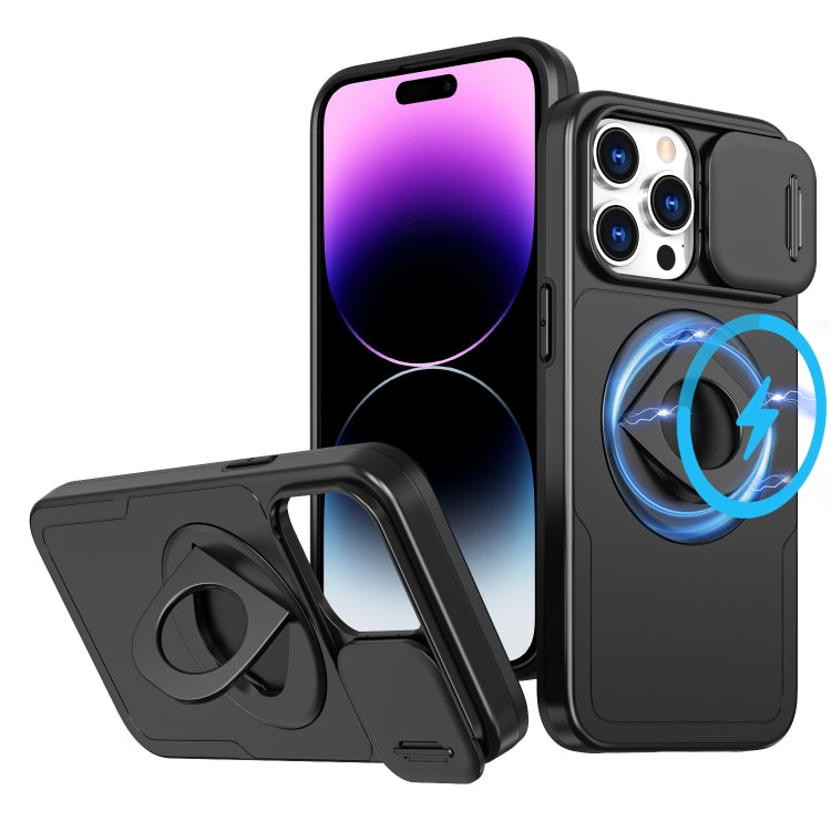 Camshield MagSafe Ring Holder Armor Phone Case, For iPhone 14 Plus, For iPhone 14, For iPhone 14 Pro, For iPhone 14 Pro Max