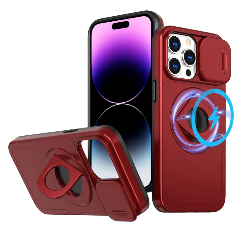 Camshield MagSafe Ring Holder Armor Phone Case, For iPhone 14 Plus, For iPhone 14, For iPhone 14 Pro, For iPhone 14 Pro Max