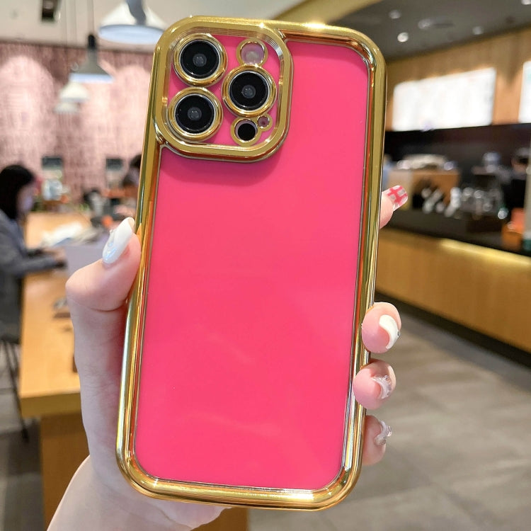 Plating Emery PC Hybrid Silicone Phone Case, For iPhone 13 Pro, For iPhone 13, For iPhone 12