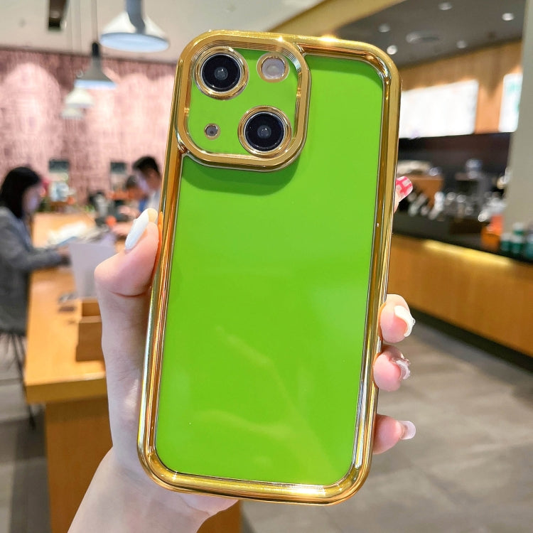 Plating Emery PC Hybrid Silicone Phone Case, For iPhone 13 Pro, For iPhone 13, For iPhone 12