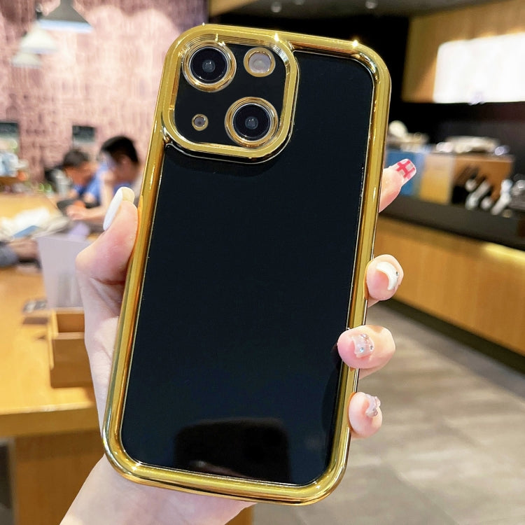 Plating Emery PC Hybrid Silicone Phone Case, For iPhone 13 Pro, For iPhone 13, For iPhone 12
