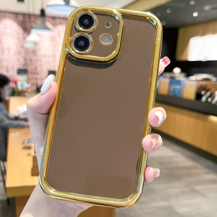 Plating Emery PC Hybrid Silicone Phone Case, For iPhone 13 Pro, For iPhone 13, For iPhone 12