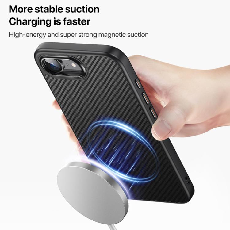 Kevlar Fiber Shockproof MagSafe Phone Case, For iPhone 17 Pro Max, For iPhone 17 Pro, For iPhone 17, For iPhone 17 Air, For iPhone 16e, For iPhone 16 Pro Max, For iPhone 16 Pro, For iPhone 16 Plus, For iPhone 16, For iPhone 15 Pro Max, For iPhone 15 Pr...
