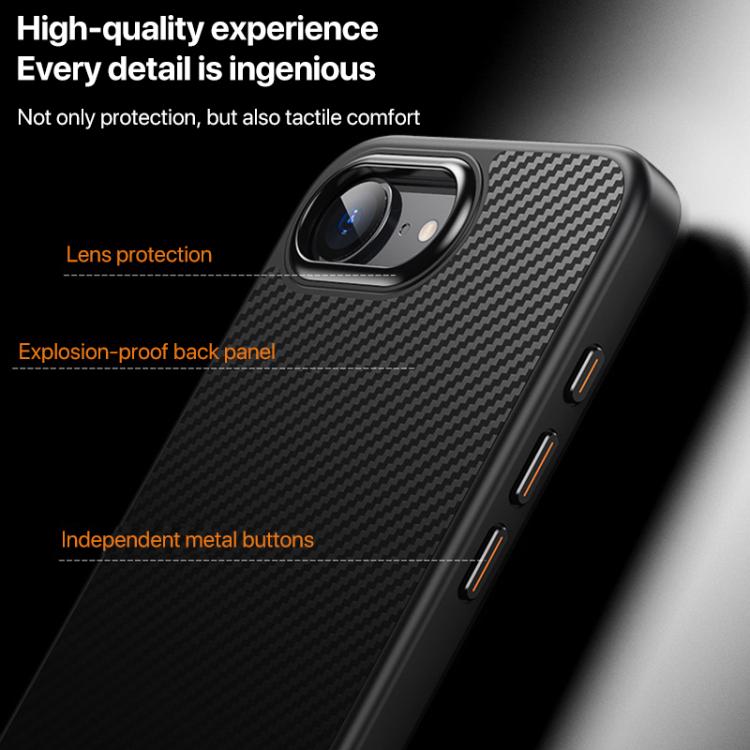 Kevlar Fiber Shockproof MagSafe Phone Case, For iPhone 17 Pro Max, For iPhone 17 Pro, For iPhone 17, For iPhone 17 Air, For iPhone 16e, For iPhone 16 Pro Max, For iPhone 16 Pro, For iPhone 16 Plus, For iPhone 16, For iPhone 15 Pro Max, For iPhone 15 Pr...