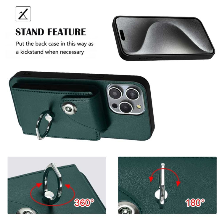 Organ Card Bag Ring Holder Phone Case with Long Lanyard, For iPhone 14 Pro Max, For iPhone SE 2022 / 2020 / 8 / 7, For iPhone 13 Pro Max, For iPhone 13 Pro