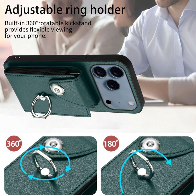 Organ Card Bag Ring Holder Phone Case with Long Lanyard, For iPhone 17 Pro Max, For iPhone 17 Pro, For iPhone 17, For iPhone Air