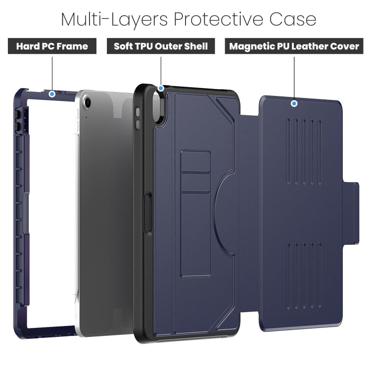 Notebook Magnetic Leather Tablet Case, For iPad 10th Gen 10.9 2022, For iPad Air 11 2025 / 2024, For iPad mini 2024 / mini 6, For iPad Pro 11 2024