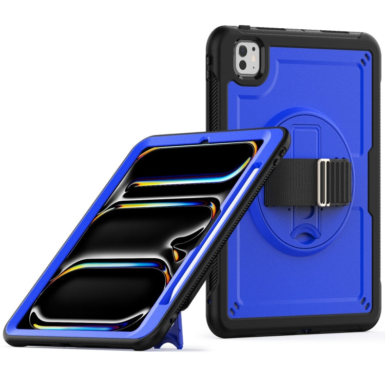 Honeycomb Hand Grip Turntable Stand Tablet Case, For iPad mini 2024 / mini 6, For iPad Pro 13 2024, For iPad Pro 11 2024