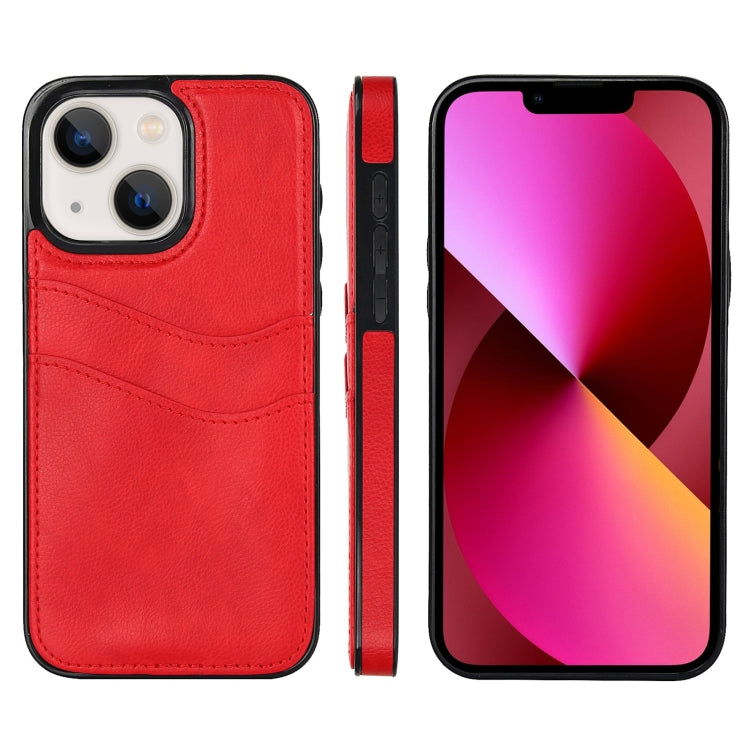 Litchi Leather Skin Card Slots Phone Case, For iPhone 14 Pro Max, For iPhone 13 Pro Max, For iPhone 13 Pro, For iPhone 13