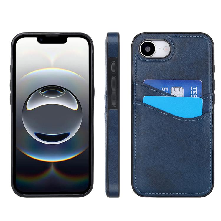 Litchi Leather Skin Card Slots Phone Case, For iPhone 17 Pro Max, For iPhone 17 Pro, For iPhone 17, For iPhone Air