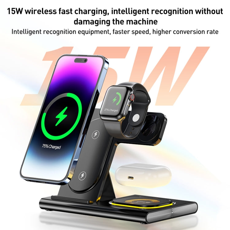 A80 3 in 1 15W Folding Wireless Charger