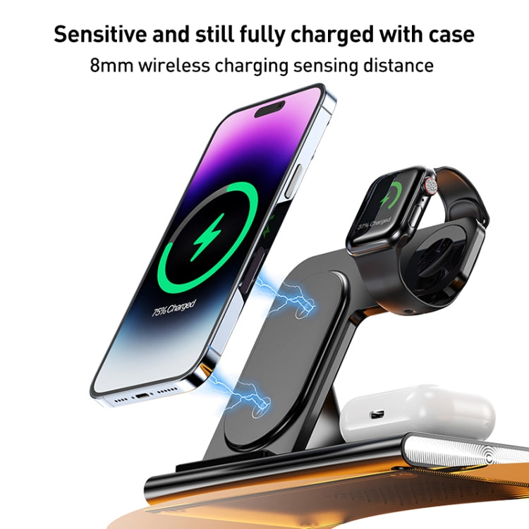 A80 3 in 1 15W Folding Wireless Charger