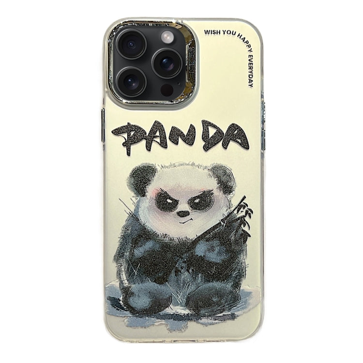 Electroplated Lens Ring Cartoon Animal Phone Case, For iPhone 14 Pro, For iPhone 14 Pro Max, For iPhone 13 Pro Max, For iPhone 13 Pro