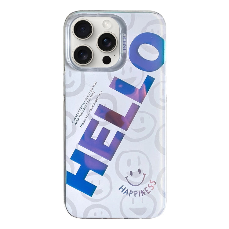 Colorful Pattern TPU + PC Phone Case, For iPhone 15 Pro Max, For iPhone 15 Pro