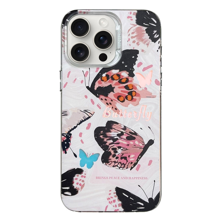 Colorful Pattern TPU + PC Phone Case, For iPhone 15 Pro Max, For iPhone 15 Pro