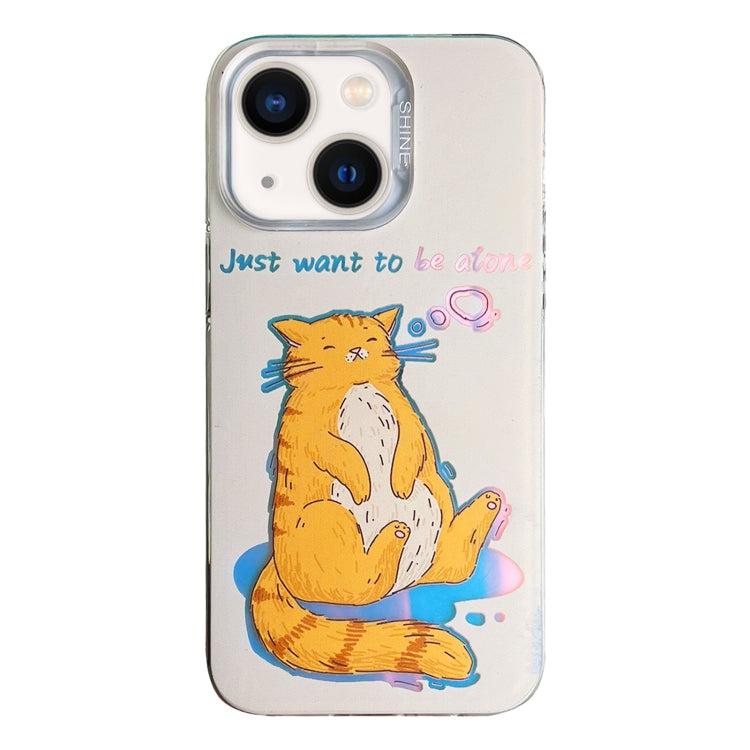 Colorful Pattern TPU + PC Phone Case, For iPhone 15, For iPhone 14