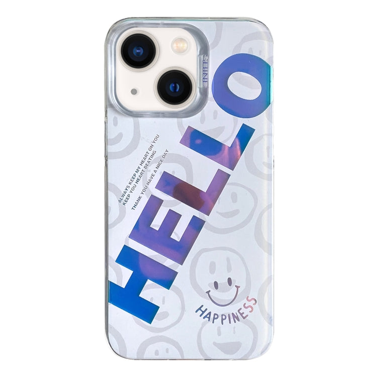 Colorful Pattern TPU + PC Phone Case, For iPhone 15, For iPhone 14