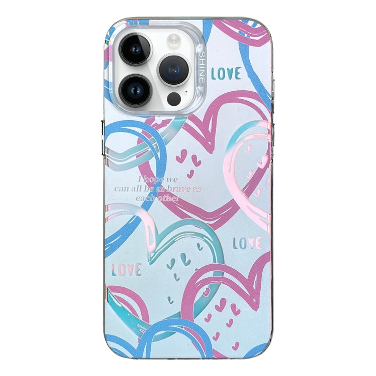 Colorful Pattern TPU + PC Phone Case, For iPhone 13 Pro Max, For iPhone 13 Pro