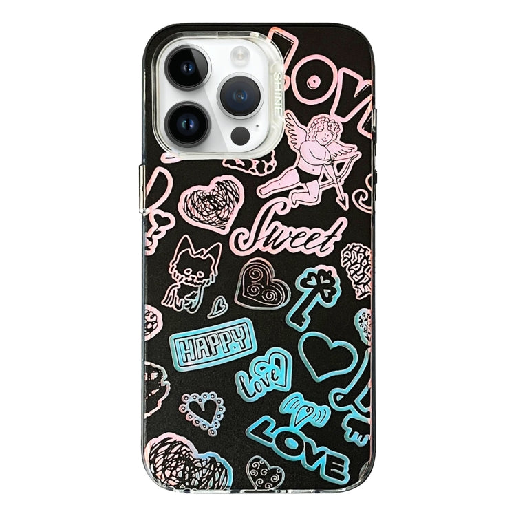 Colorful Pattern TPU + PC Phone Case, For iPhone 13 Pro Max, For iPhone 13 Pro