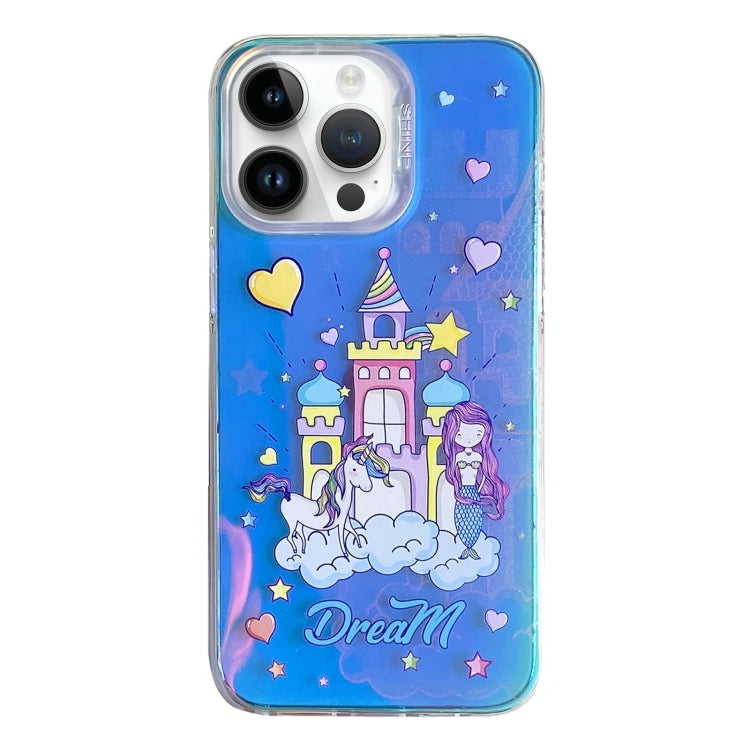 Colorful Pattern TPU + PC Phone Case, For iPhone 13 Pro Max, For iPhone 13 Pro
